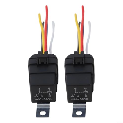 Abgedichteter Steckdosen-Kabelbaum mit 40 A 12 V für wasserdichtes Automobil-Relais für verbesserten elektrischen Schutz und Stabilität von Manillefu