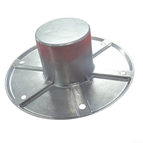 Bootsanhänger-Tischbein-Basis, Aluminium-Tischbein-Basis, Bootsanhänger, Ersatz-Tischbein-Basis 15 cm außen, 5,7 cm innen von Manillefu