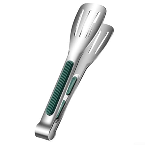 Edelstahl-Brotzange, Brotgreifer, Lebensmittel-Clip zum Grillen und für Brot, für Grillveranstaltungen, Familienbrunches, Catering-Events (17,8 cm) von Manillefu