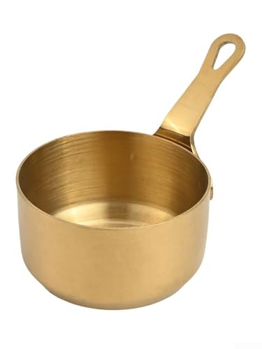 Edelstahl-Kochtopf mit verbesserten Sicherheitsfunktionen für das tägliche Kochen (金色S) von Manillefu
