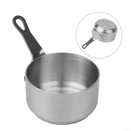 Edelstahl-Stielkasserolle mit verbesserten Sicherheitsfunktionen für das tägliche Kochen von Manillefu