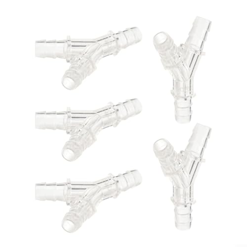 Effizientes Wassermanagement mit Y-förmigem T-Verbindungsstück, Schlauchstutzen für Gärten und Aquarien (9 mm Y-T-Stück) von Manillefu