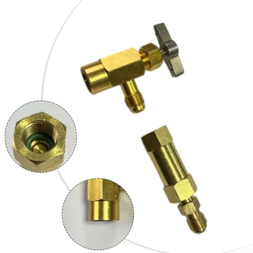 Einwegventil für Klimaanlagensysteme TTCVP 14SAE14SAE Kupferrückschlagventil entwickelt, um Rückfluss in Fahrzeugkühlungsanwendungen zu verhindern (A) von Manillefu