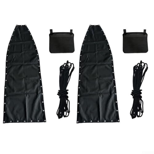 Ersatzstoff für Textilene Hängeschaukelstuhl, einfache Installation und stilvolles Design (1 Stück ohne Taschen) von Manillefu