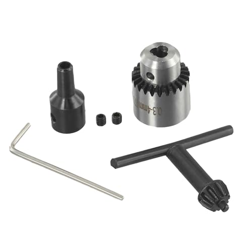 JT0 Elektrisches Handbohrfutter mit starker Spannkraft und mehreren Hülsengrößen erhältlich (5 mm Bohrfutter-Set) von Manillefu