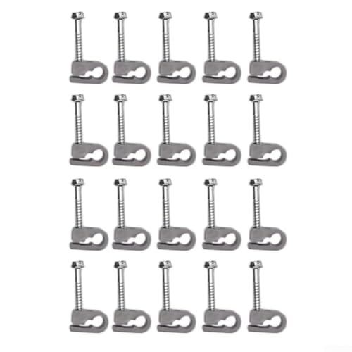 Kabel-Management-Clip-Set, 20 Kabel-Clips, für Starlink Kabel-Manage-Clips und Schrauben-Set von Manillefu