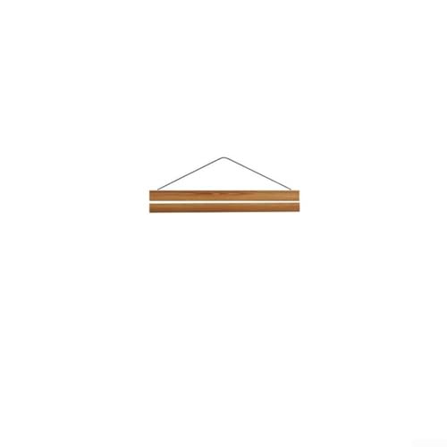 Magnetische Hängerolle aus Holz, magnetischer Poster- und Malrahmen, für Poster, Drucke, Fotos, Karten, Schriftrollen, Leinwand-Kunstwerk, 21/31/41/51 cm (21 cm) von Manillefu