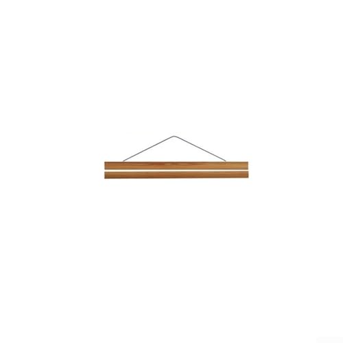 Magnetische Hängerolle aus Holz, magnetischer Poster- und Malrahmen, für Poster, Drucke, Fotos, Karten, Schriftrollen, Leinwand-Kunstwerk, 21/31/41/51 cm (41 cm) von Manillefu