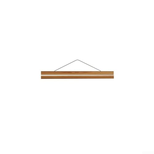 Magnetische Hängerolle aus Holz, magnetischer Poster- und Malrahmen, für Poster, Drucke, Fotos, Karten, Schriftrollen, Leinwand-Kunstwerk, 21/31/41/51 cm (51 cm) von Manillefu