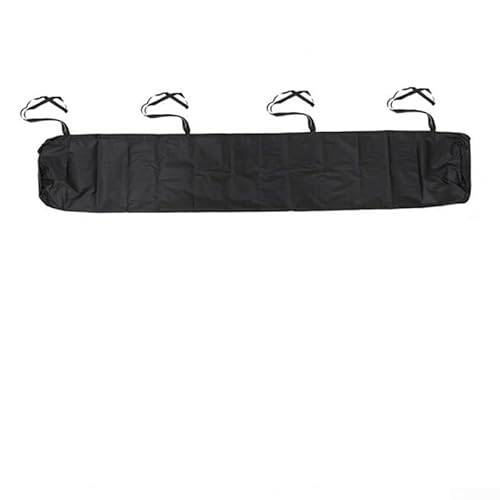 Outdoor-Markisen-Aufbewahrung, wetterfeste Tasche mit einfacher Anwendung (2,5 m schwarz) von Manillefu