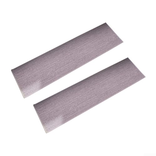 Polyester Treppenmatte rutschfeste waschbare Bodenmatte Mikrofaser Weicher Teppich Treppenpolster Selbstklebend Massivholz Bodenmatte Silent(B) von Manillefu