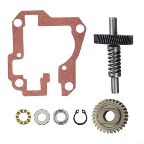Schneckengetriebe-Turbinenteile-Set, Standmixer-Turbinenteile, Turbinenteile-Set, Schneckengetriebe-Größe 9 x 6 x 5 cm, mit Turbinenteilen von Manillefu