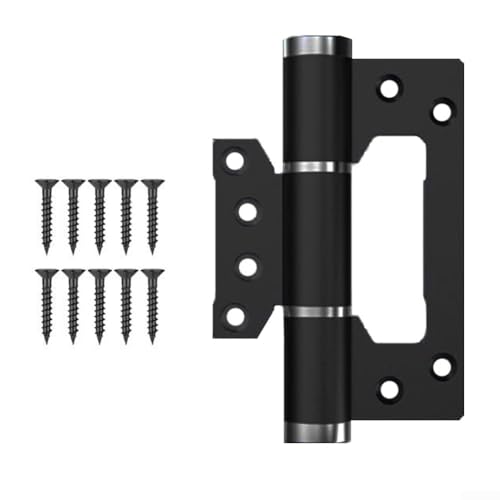 Türscharniere ohne Einstecken, Türscharniere mit einstellbarer Schließgeschwindigkeit, hydraulisches Türscharnier, 13,2 x 6,5 x 1 cm, bis zu 59 kg Türscharniere ohne Einstecken, Türscharniere mit einstellbarer Schließgeschwindigkeit, hydraulisches Türscharnier, 13,2 x 6,5 x 1 cm, bis zu 59 kg von Manillefu