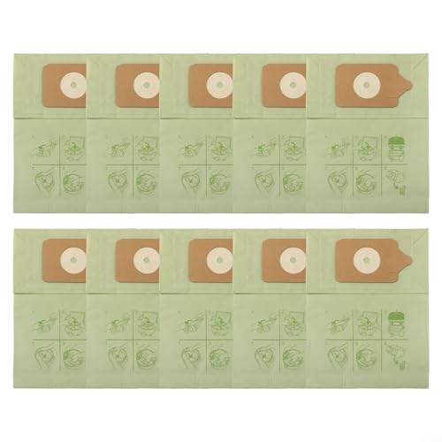 and Efficient Staubbeutel für Numatic für Henry Modelle 5 oder 10 Stück, perfekte Passform und Leistung (2) von Manillefu