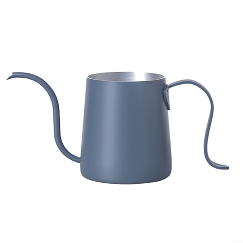 and Practical 250ml Pour Over Kettle in Stainless Steel with Ergonomic Handle (Blue) von Manillefu