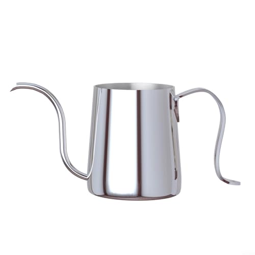 and Practical 250ml Pour Over Kettle in Stainless Steel with Ergonomic Handle (Sliver) von Manillefu