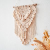 Makramee Wandbehang Handgemacht von ManipiShop