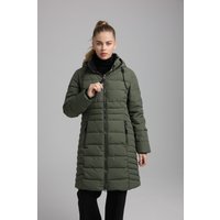 MANISA Steppmantel mit Stehkragen und Reißverschluss von Manisa