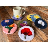 Florale Mug Rug - Untersetzer von Manisigua