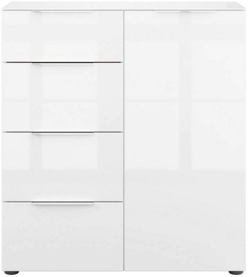 Manjana Möbel Kommode Kommode mit Chrom oder Schwarz matten Metallgriffen von Manjana Möbel