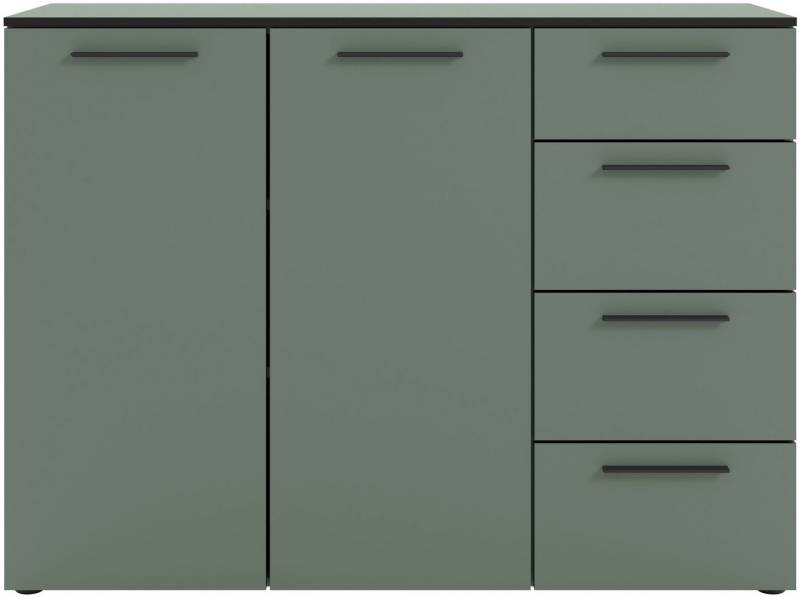 Manjana Möbel Kommode Kommode mit Schwarz matten Metallgriffen in verschiedenen Ausführungen von Manjana Möbel