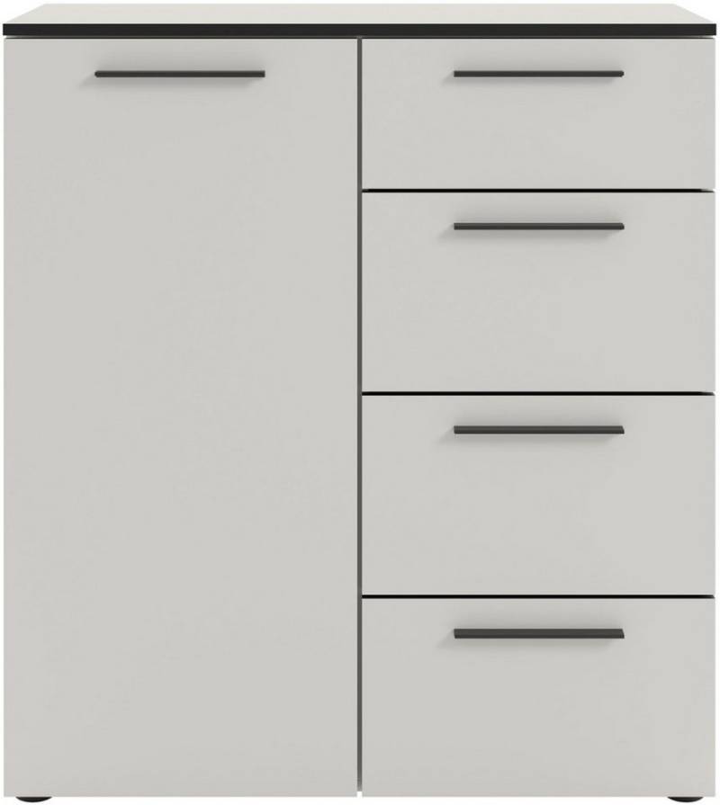 Manjana Möbel Kommode Kommode mit Schwarz matten Metallgriffen in verschiedenen Ausführungen von Manjana Möbel