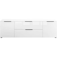 Manjana Möbel Lowboard "Lowboard mit Chrom oder Schwarz matten Metallgriffen" Manjana Möbel Lowboard "Lowboard mit Chrom oder Schwarz matten Metallgriffen" von Manjana Möbel