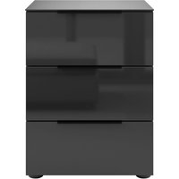 Manjana Möbel Nachtkommode "Nachtkommode mit Chrom oder Schwarz matten Metallgriffen" Manjana Möbel Nachtkommode "Nachtkommode mit Chrom oder Schwarz matten Metallgriffen" von Manjana Möbel