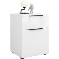 Manjana Möbel Nachtkommode "Nachtkommode mit Chrom oder Schwarz matten Metallgriffen" Manjana Möbel Nachtkommode "Nachtkommode mit Chrom oder Schwarz matten Metallgriffen" von Manjana Möbel