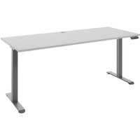 Manjana E-Schreibtisch 1-motorig OHIO, Holz von Manjana