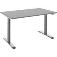 Manjana E-Schreibtisch 2-motorig OHIO, Holz von Manjana