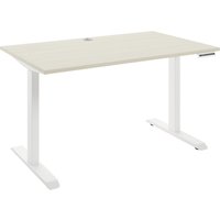 Manjana E-Schreibtisch 2-motorig OHIO, Holz von Manjana