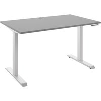 Manjana E-Schreibtisch 2-motorig OHIO, Holz von Manjana