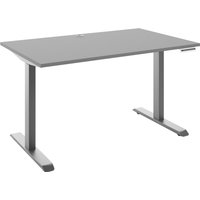 Manjana E-Schreibtisch 2-motorig OHIO, Holz von Manjana