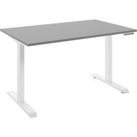 Manjana E-Schreibtisch 2-motorig OHIO, Holz von Manjana