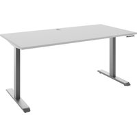 Manjana E-Schreibtisch 2-motorig OHIO, Holz von Manjana