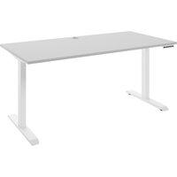 Manjana E-Schreibtisch 2-motorig OHIO, Holz von Manjana