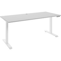 Manjana E-Schreibtisch 2-motorig OHIO, Holz von Manjana