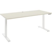 Manjana E-Schreibtisch 2-motorig OHIO, Holz von Manjana