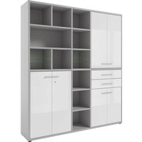 Manjana Home Office Kombination -Glas- TEXAS, Holz Manjana Home Office Kombination -Glas- TEXAS, Holz von Manjana