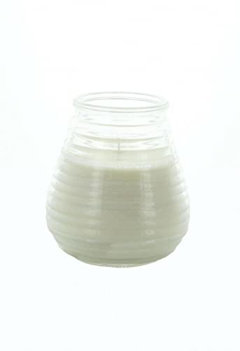 Glaswindlicht | Flairlights | Windlichter | Kerzen im Glas | Ø 95 mm x H 100 mm | Brenndauer ca. 60-70 Stunden | 6 Stück | (Transparent) von Mank GmbH