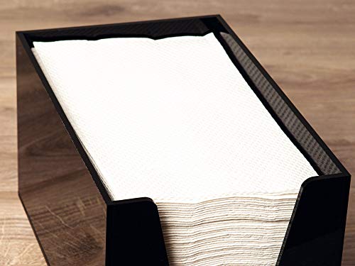 Handtuchspender für Einweg Handtücher COSA in der Größe 49 x 30 cm | Schwarz | Spender in der Größe 17 x 27 x 15 cm | 1 Stück Handtuchspender für Einweg Handtücher COSA in der Größe 49 x 30 cm | Schwarz | Spender in der Größe 17 x 27 x 15 cm | 1 Stück von Mank GmbH