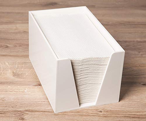 Handtuchspender für Einweg Handtücher COSA in der Größe 49 x 30 cm | Weiß | Spender in der Größe 17 x 27 x 15 cm | 1 Stück Handtuchspender für Einweg Handtücher COSA in der Größe 49 x 30 cm | Weiß | Spender in der Größe 17 x 27 x 15 cm | 1 Stück von Mank GmbH