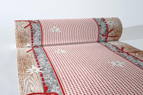 Mank GmbH Airlaid Tischläufer Hüttengaudi Deko 40 cm x 24 m, Tischdecken-Rolle stoffähnlich, praktische Einmal-Tischdecke, 1 Stück Almblick Alpenstil Tischläuferrolle Mank GmbH Airlaid Tischläufer Hüttengaudi Deko 40 cm x 24 m, Tischdecken-Rolle stoffähnlich, praktische Einmal-Tischdecke, 1 Stück Almblick Alpenstil Tischläuferrolle von Mank GmbH