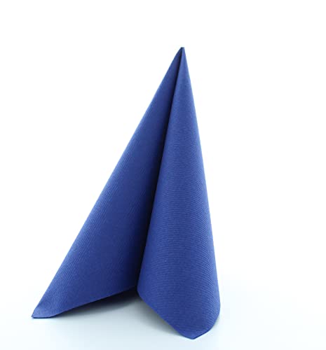 Mank Airlaid Servietten 40x40 cm Premium Einweg-Serviette stoffähnlich und saugstark perfekt für Hochzeit & Partys 50 Stück Blau Royalblau Mank Airlaid Servietten 40x40 cm Premium Einweg-Serviette stoffähnlich und saugstark perfekt für Hochzeit & Partys 50 Stück Blau Royalblau von Mank