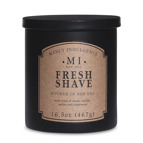 decoware Fresh Rasieren Duftkerze 16,5 Oz Jar von Manly Indulgence