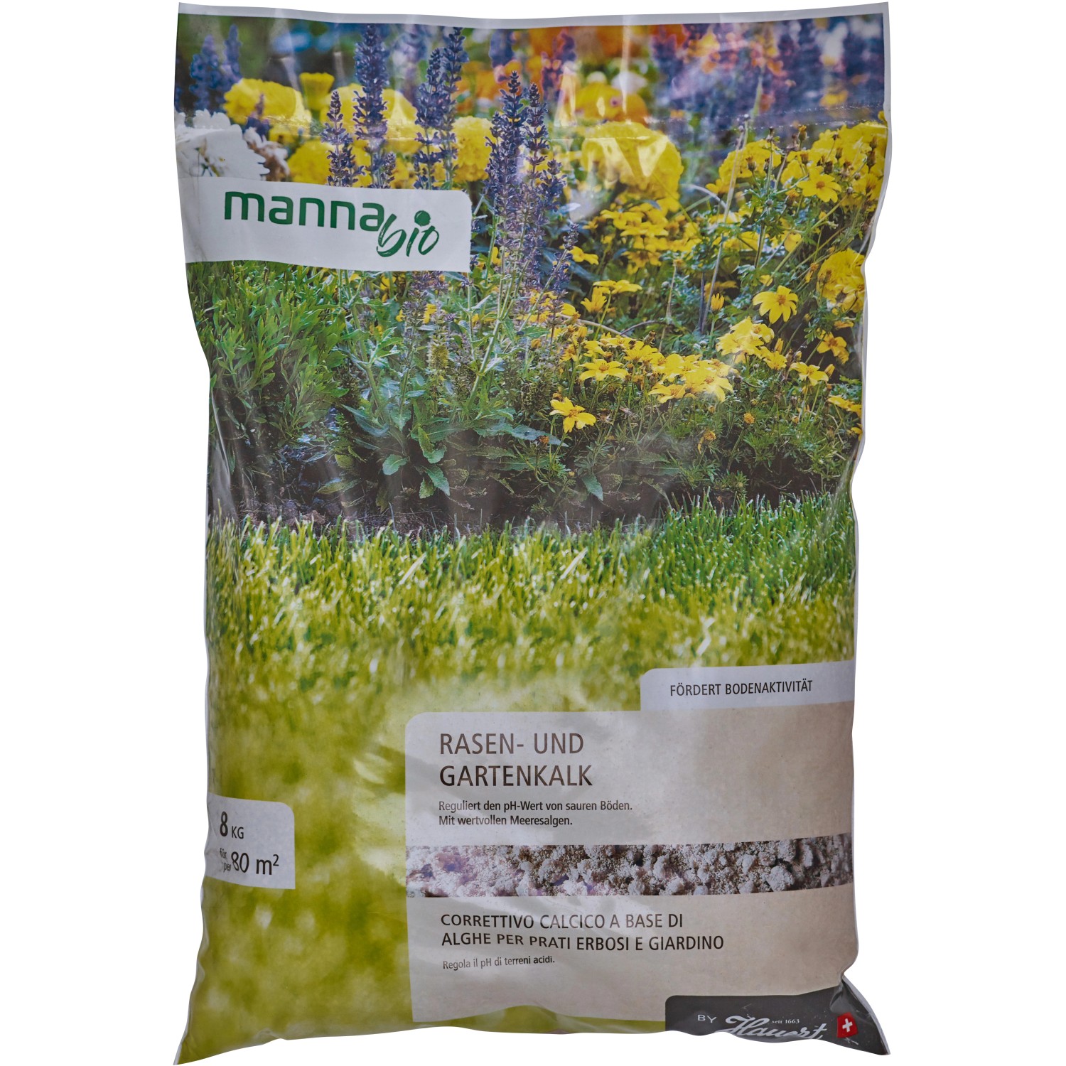 Manna Bio Garten- und Rasenkalk 8 kg von Manna