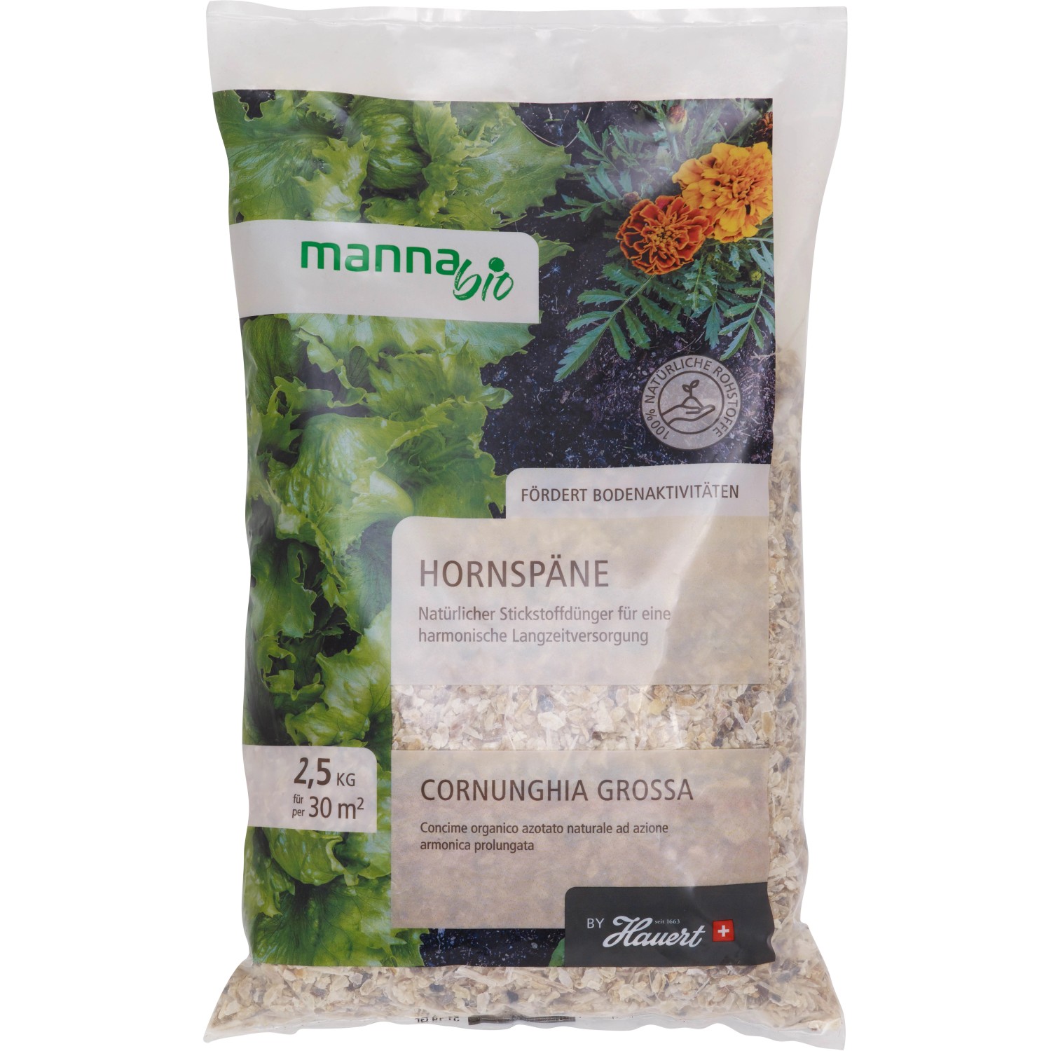 Manna Bio Hornspäne 2,5 kg von Manna