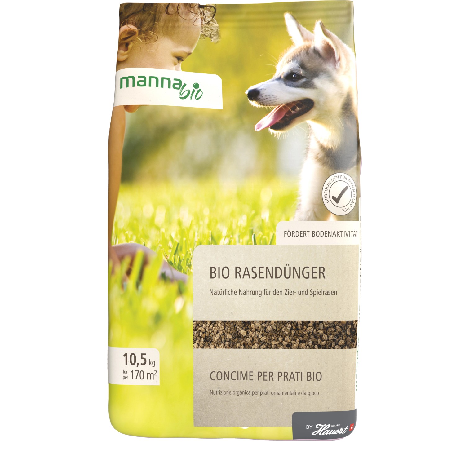 Manna Bio Rasendünger 10.5 kg von Manna