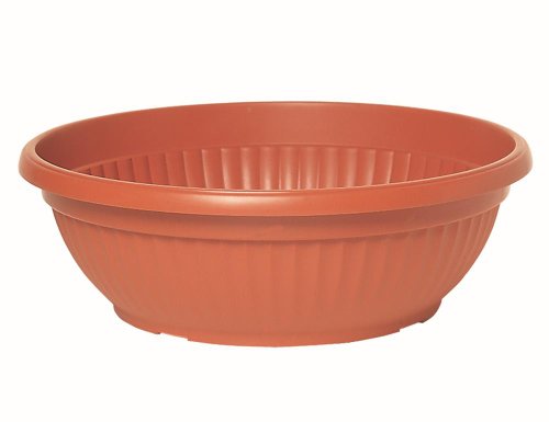 Manna Blumenschale 55cm terracotta Conca Similcotto von Manna